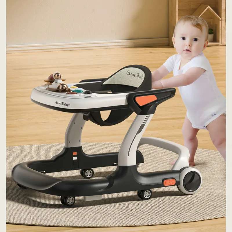 Multi-functional Baby Walker 5-in-1 Music Baby Walker Anti-fall Child Anti-rollover Baby Walker