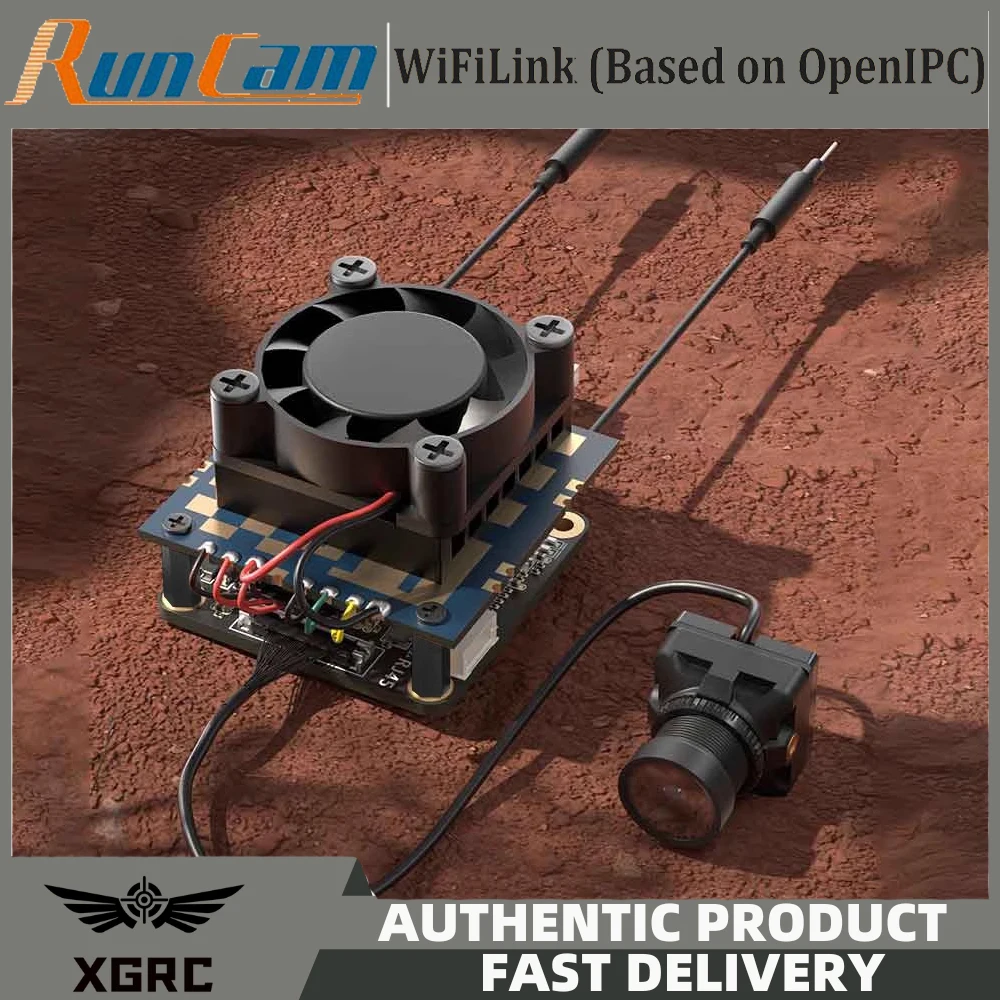 

RunCam WiFiLink HD Digital FPV для датчика фиксированного крыла IMX415 для камеры RC Drone VTX ((на основе OpenIPC))