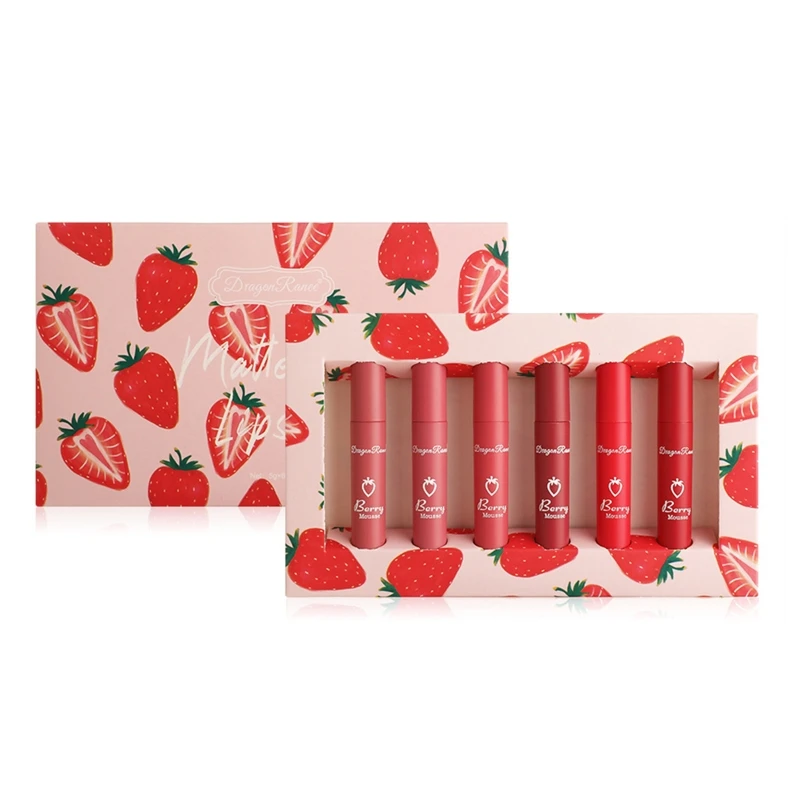 11UF 6 kleuren matte vloeibare lippenstift langdurige waterdichte lippen glans gladde collectie voor kantoor casual zomerfeest