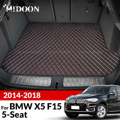 Car trunk mat for BMW X5 F15 Five seats 2014 2015 2016 2017 2018 cargo liner carpet interior accessories cover