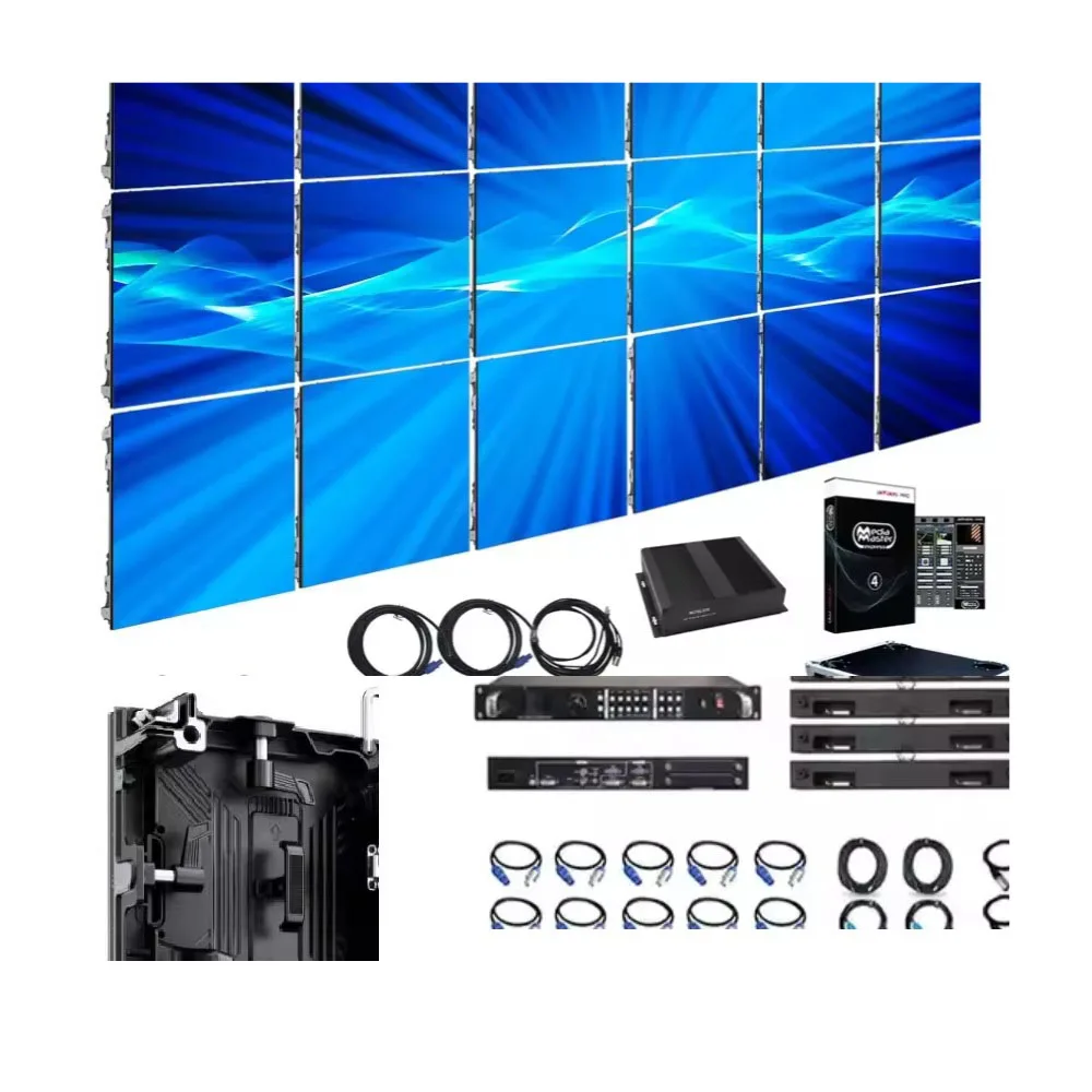 P3.91 Indoor Rental LED Screen Stage Event Advertising Video Wall Panel