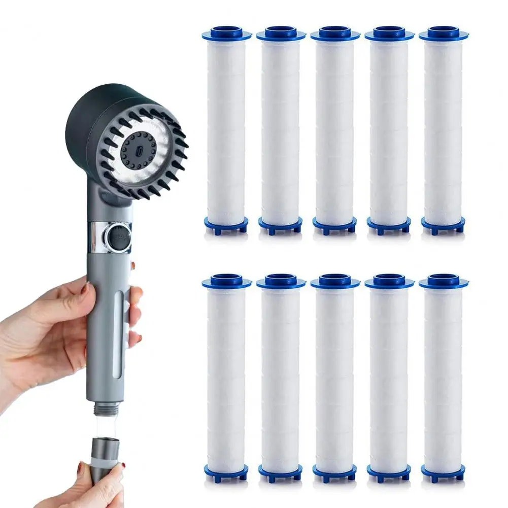 

10/20 шт., фильтр для насадки для душа, обычная замена, освежающий фильтр для душа, сердечник DrivseTurbo, распылитель для распылителя Iondrops