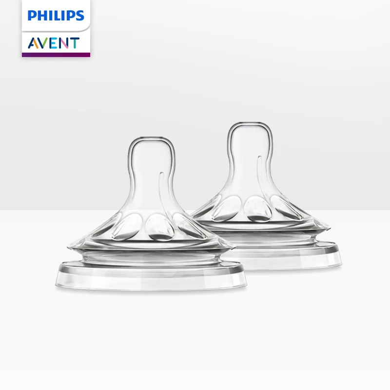 PHILIPS AVENT Wide caliber feeder replace nipple imitate breast milk nurse Newborn baby silica gel nipple Anti-Colic