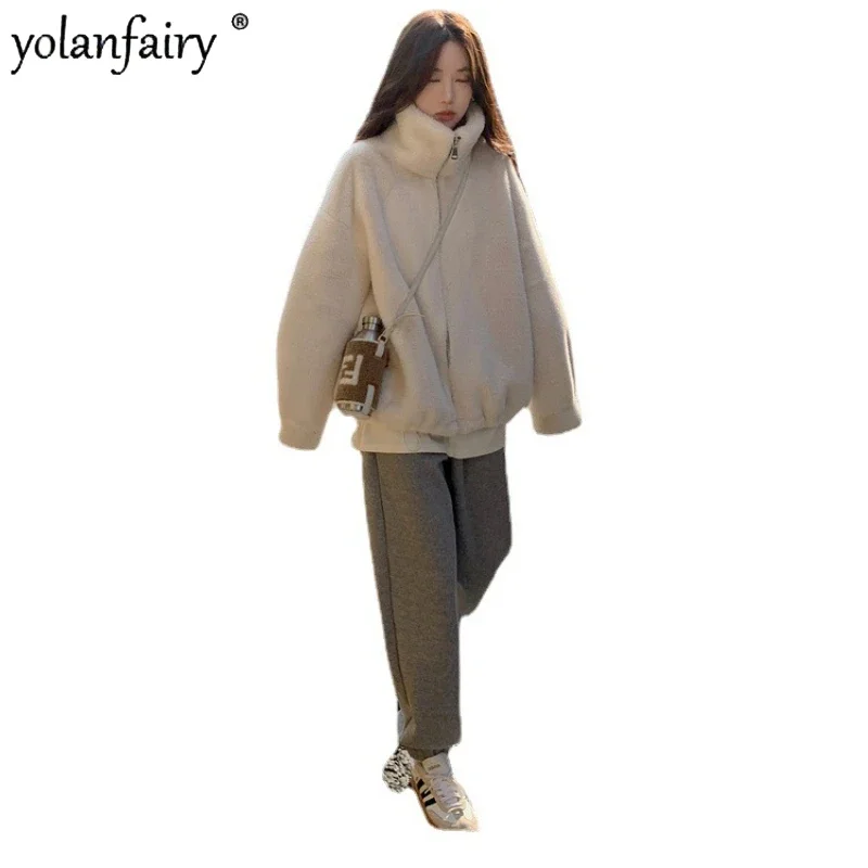 Fur Coats for Women Imitation Mink Fur Jacket 2023 Winter New Women's Coat Faux Fur Clothing Female Jackets Jaqueta Feminina FCY