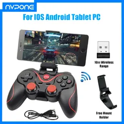 Controlador de juego inalámbrico X3 con Bluetooth para PC, teléfono móvil, Android, IOS, TV BOX, tableta, Joystick, soporte para Joypad, regalo para niños