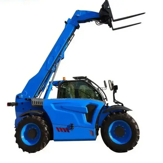 

Customized Telescopic Forklift for All-Terrain Farms Bucket Type Construction Lift Remote Handling Machine