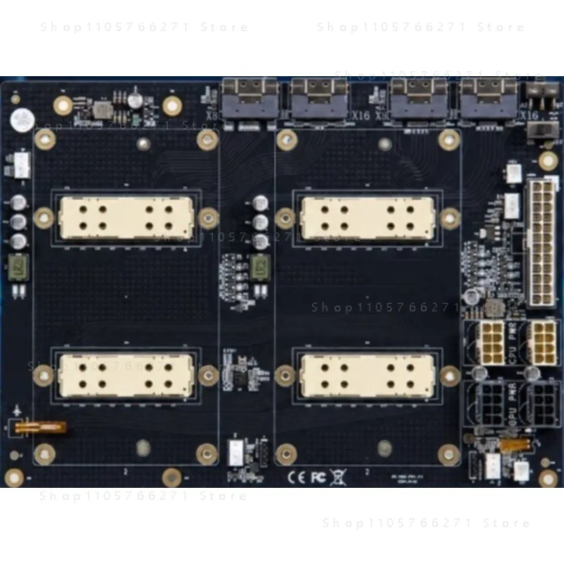 AOM-SXMV Simplified 300G NVLink Dual Card Bridge for V100 SXM2
