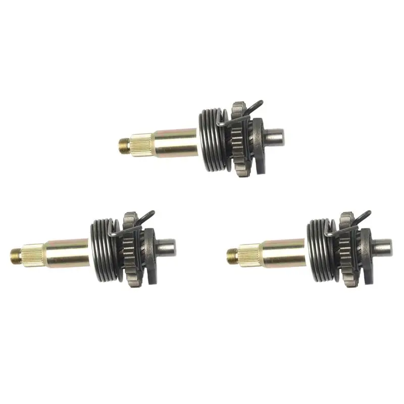 3X Motorcycle Kick Start Shaft Axle Assy For YBR125 XTZ125 XTZ YBR 125 XT125Z Engine Kick Starter Shaft Assembly-X59A