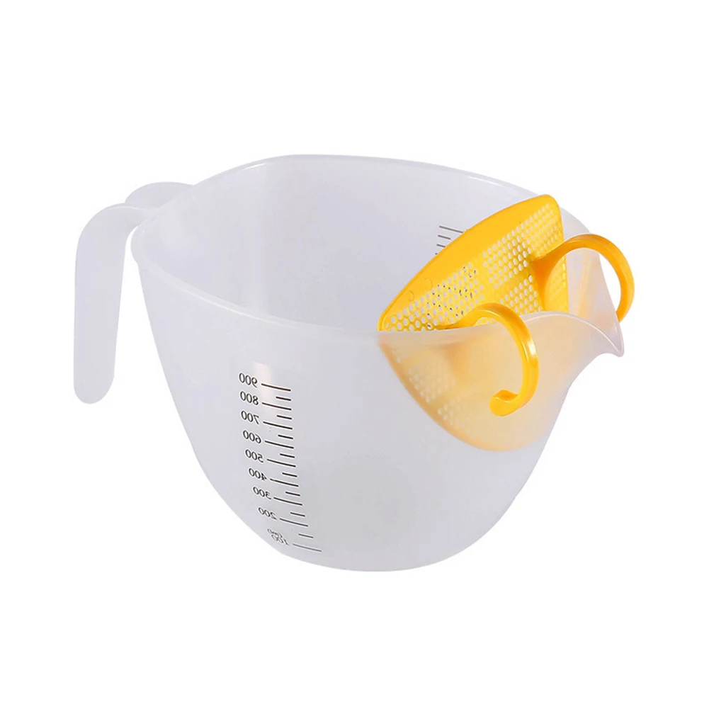 Large Capacity Baking Filter Measuring Cup High Quality Not Easy To Break Durable For Liquid Flours