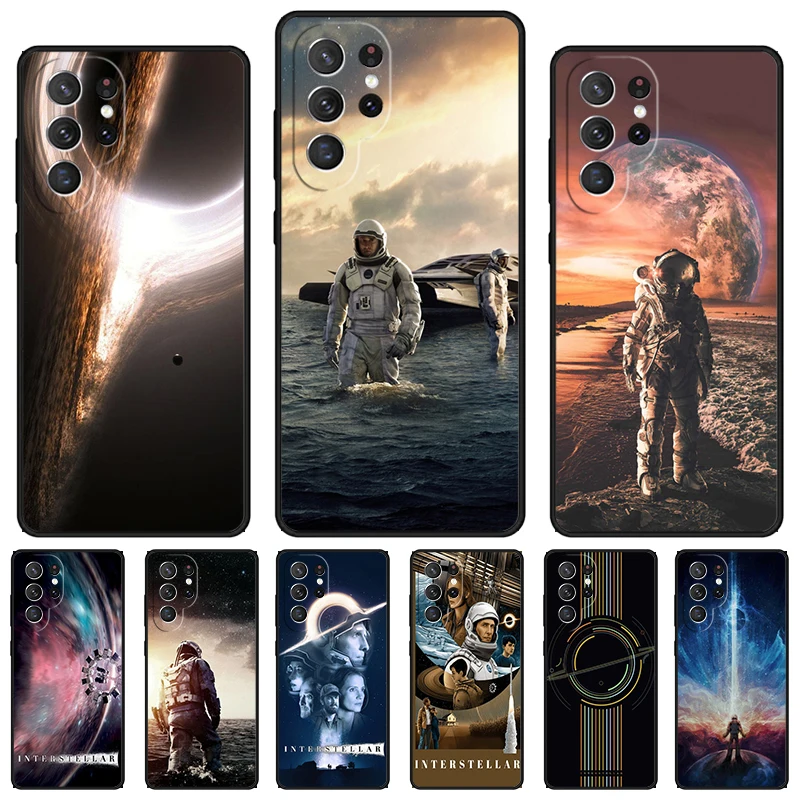 Interstellar Film phone case For Samsung Galaxy S24 S23 S22 Ultra Note 10 20 Plus S8 S9 S10 S20 S21 FE Cover