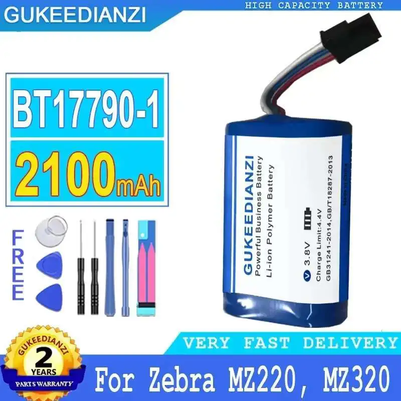 

Printer Battery 2100mAh BT17790-1 BT17790-2 MZ220 For Zebra MZ220, MZ320 Reliable Power