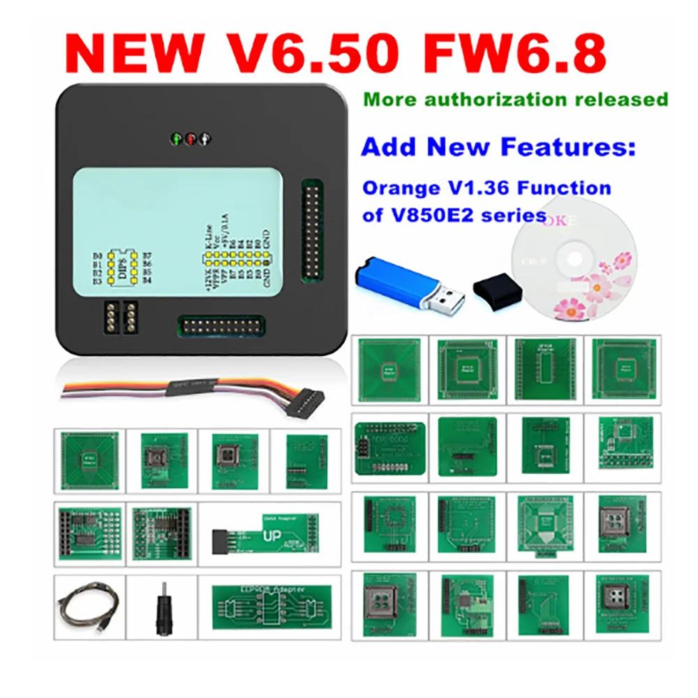 XProg-M ตัวโปรแกรมเมอร์ ECU สำหรับการปรับแต่งชิปรถยนต์ ประสิทธิภาพสูง รองรับรถรุ่น CAS4 พร้อมอะแดปเตอร์ครบชุด