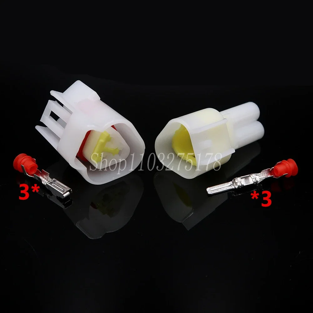 1 Set 3 Pin FW-C-3F-W FW-C-3M-W Automotive Sealed Waterproof Electrical Connector with Terminals and Seals