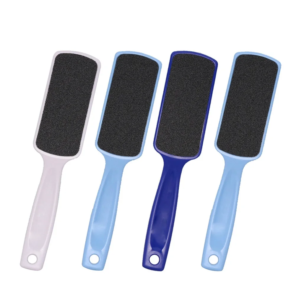 4 Stuks Double Side Pedicure Voet Bestand Puimsteen Voet Eelt Remover 20.2X4.5X2Cm Dode huid Removal Tool Pedicure Paddle Nail