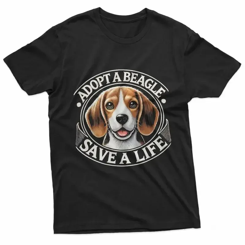 Adopt A Beagle Save Life Advocating Adoption T Shirt