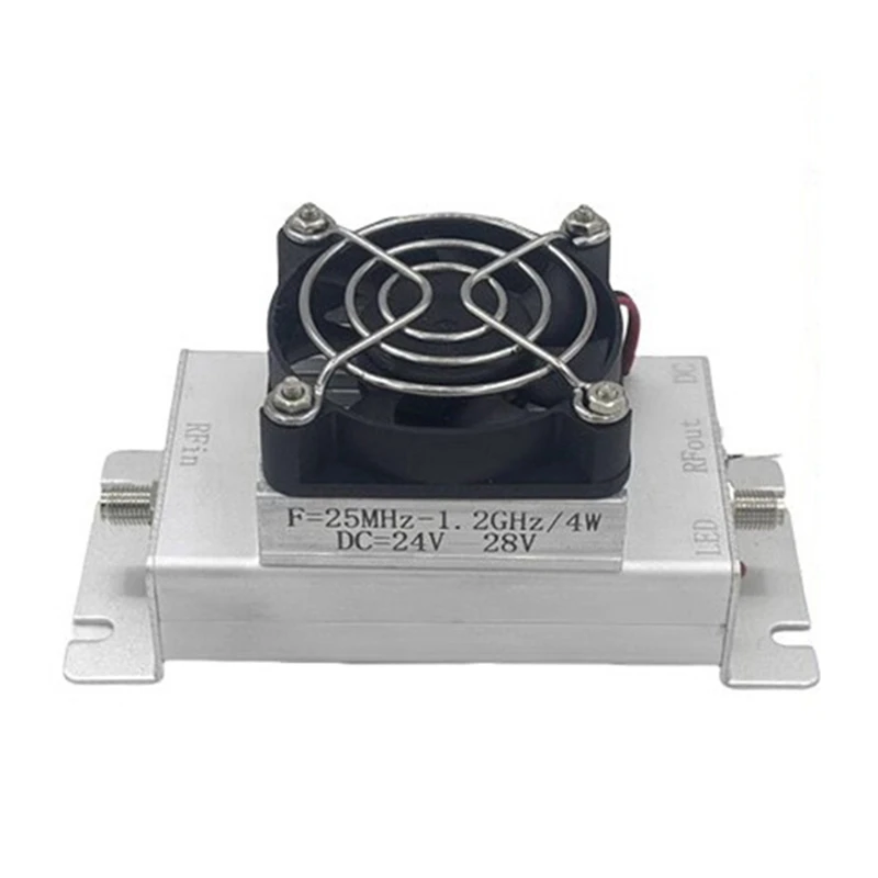 25Mhz-1.2Ghz 4W Wideband Power Amplifier Module 50Ohms RF Amplifier Module With SMA Female Connector-AU32