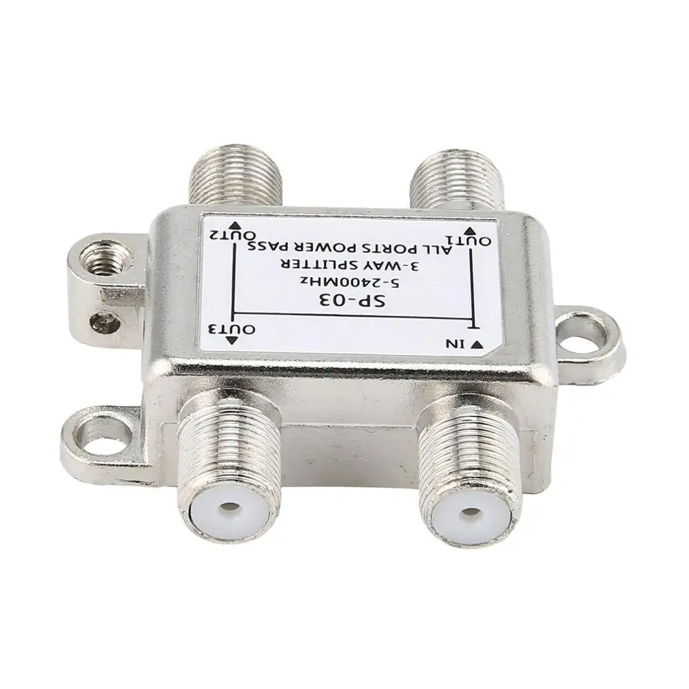 Kleine Satelliet Power Splitter 3-Way Splitter Drie Power Splitter JS-SP03 Splitter Splitter