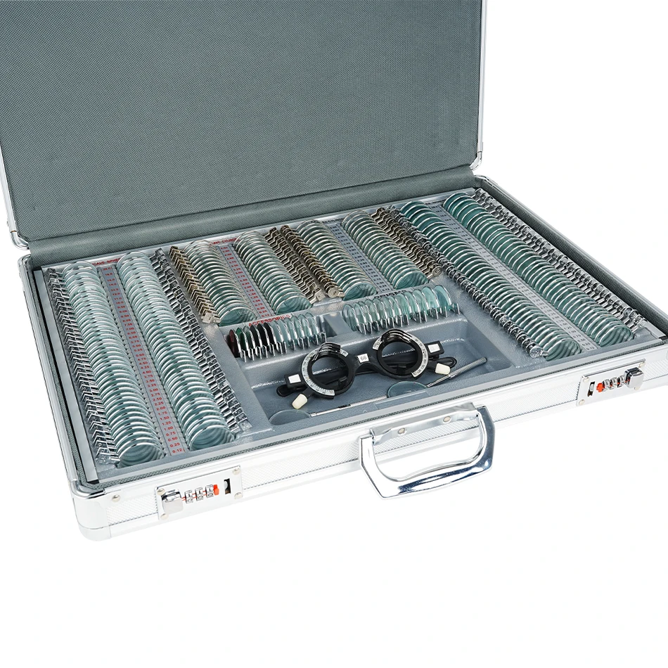 amount 266，JS-266 Optic Equipment Clinic Optometry Tool Optical Trial Lens Set Wholesale Price