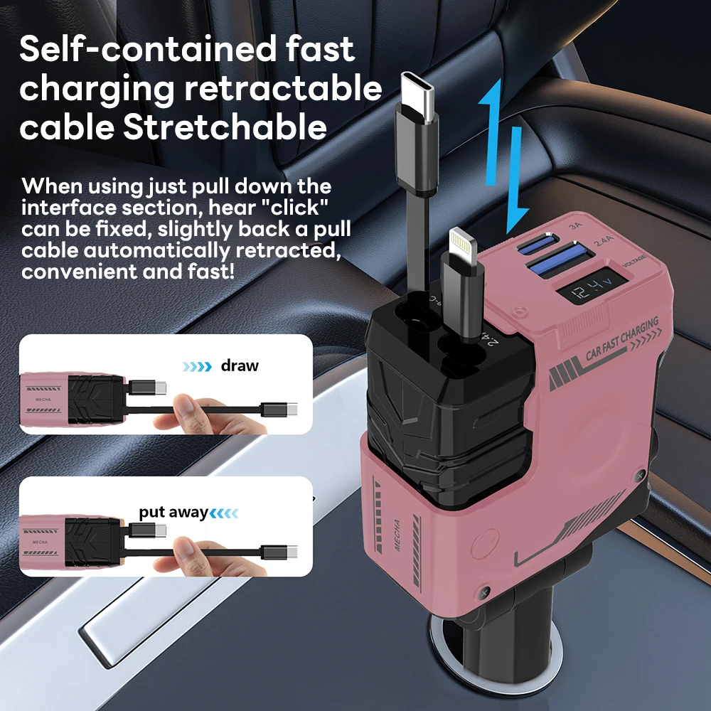 100W 4 In 1 Retract… - image