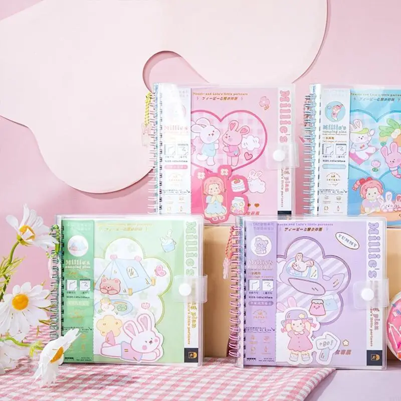 M5TB 4PC Adorável noteleio Notepad Livro memorando para meninas presente