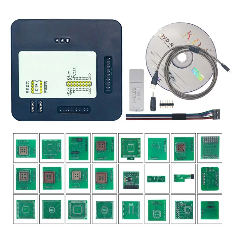 Best Quality XProg-M V6.50 Auto ECU Chip Tunning Programmer Tool With Full Adapters USB Dongle
