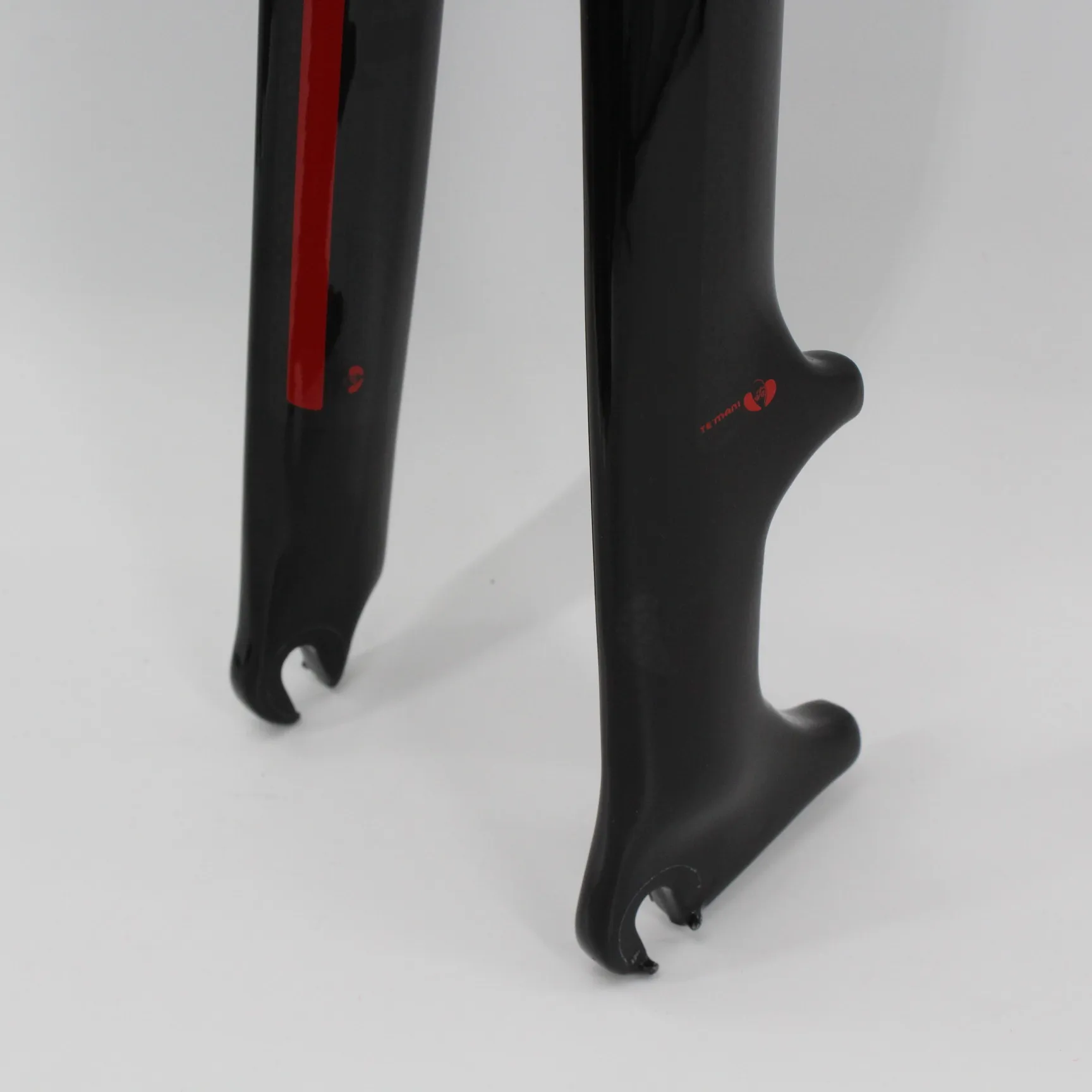 Neueste temani 700c Rennrad 3k Voll carbon Scheiben brems gabel Carbon Fahrrad Vorderrad gabel Hart carbon Teile 4 Farben – Detail 17