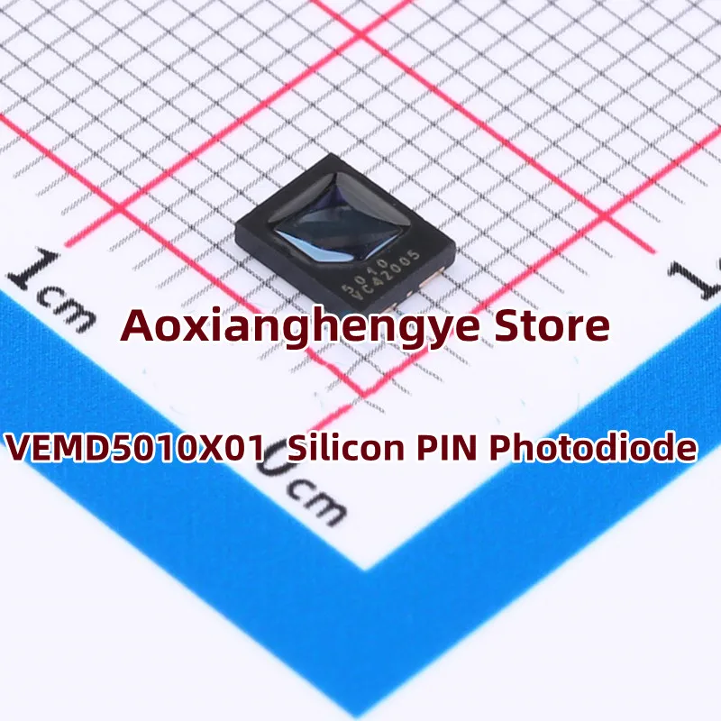 5PCS VEMD5010 VEMD5010X01 PIN PHOTODIODE, 940NM, SMD; No. of Pins:4Pins