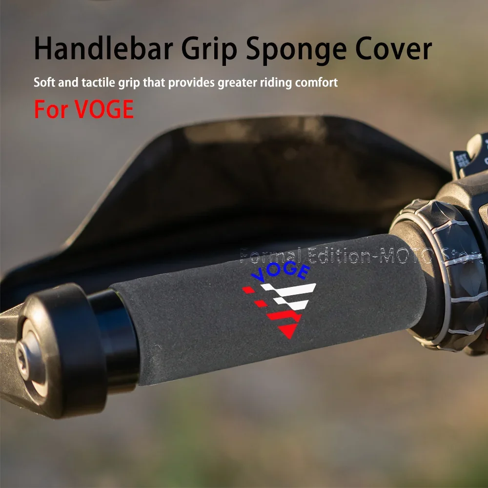 Grips Motorcycle Anti-slip Handlebar Grip for VOGE 500DS 650DS 300DS 500R 525R 300R ER10 350AC Shockproof Motorcycle Sponge Grip