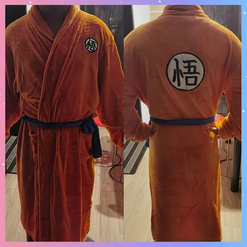 Bademantel, Anime-Cartoon, weich, locker, warm, Pyjama, für Damen und Herren, Heimkleidung, Cosplay-Kostüme, Requisiten, Geschenk für Erwachsene