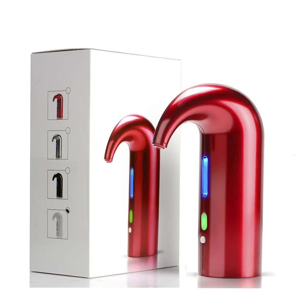 المحمولة الذكية الكهربائية التلقائي مدفق النبيذ الأحمر مهوية الدورق موزع مدفق النبيذ الأحمر