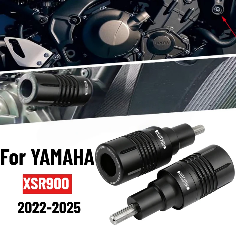 Engine Pad Falling Protection For YAMAHA XSR900 XSR 900 2022-2025 2024 Motorcycle Frame Anti Crash Protector Slider Accessories