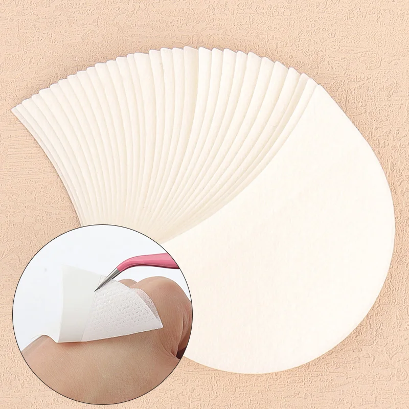 30/50/100pcs Eyeliner Eyeshadow Stickers Eye Makeup Stencils Shield Isolate Eyelash Grafting Lashes Removal Disposable Patches
