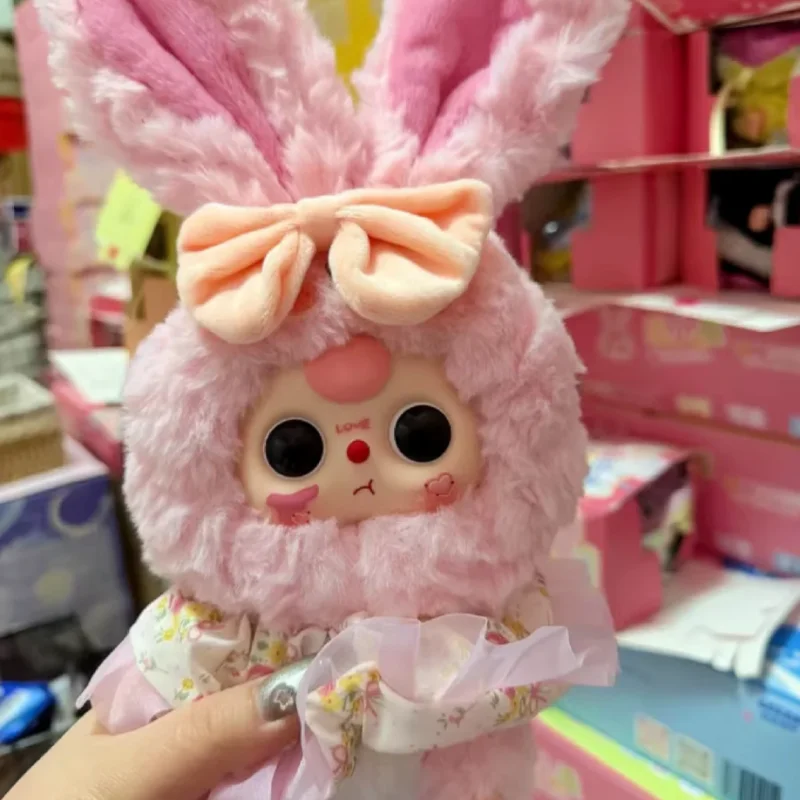 

Baby Three Three Years Old Doll Series Lily Rabbit Town 2nd Generation Vinyl Plush Toy Bag Charm Blind Box Surprise Gift