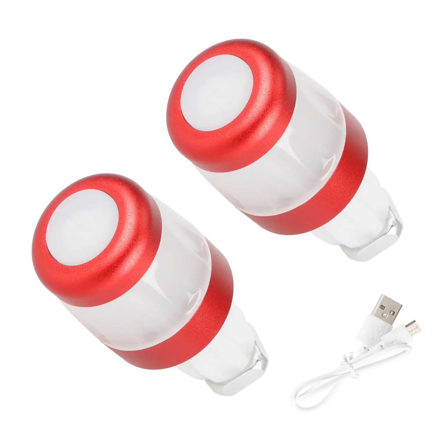 2Pcs LED Handlebar Lights for  G30/ES Series - Waterproof Turning Signals & Warning Lights for 17-22mm Mount