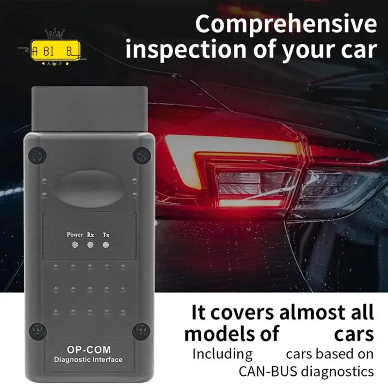 

ABIB -New OPCOM 2014V V1.99 FTDI FT232RQ New OPCOM 120309A Latest Version OBD2 Op-Com / Op Com / Opcom