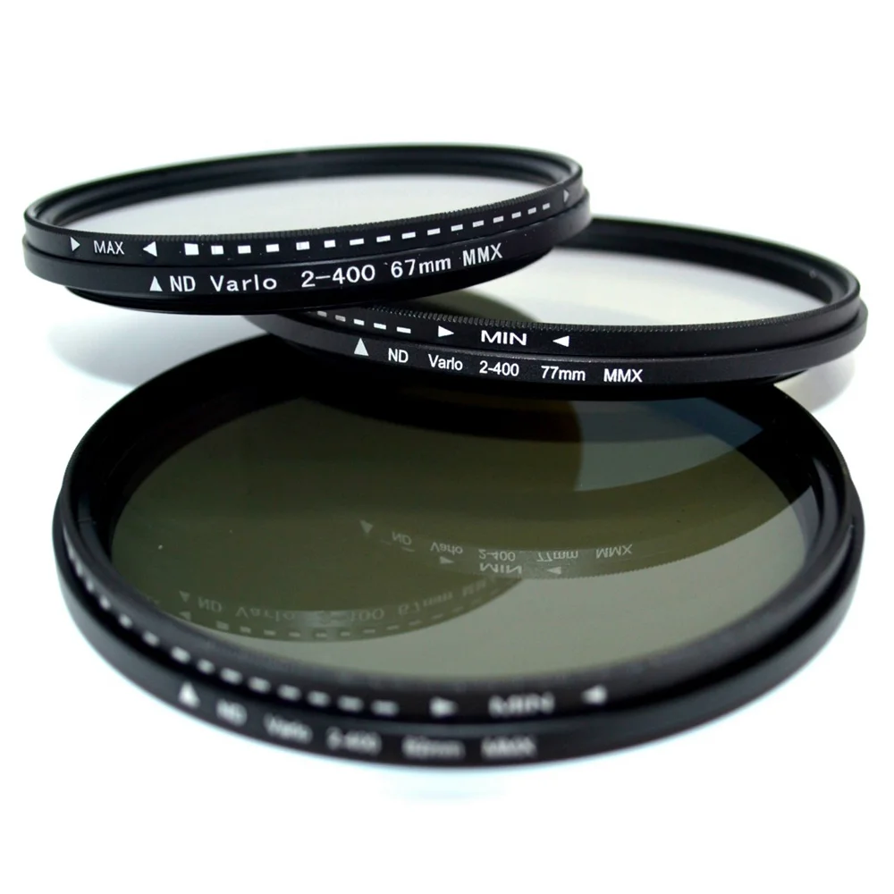 

【Limited-Stock!】ND2-400 Neutral Density Fader Variable ND Filter Adjustable Filter For Nikon For Canon For Sony Camera Lens