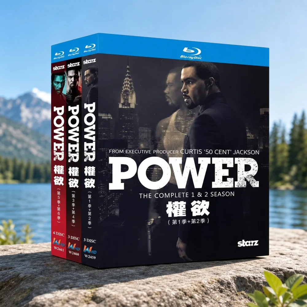 Power Season 1-6 Blu-ray US TV Series BD Box Set with English & Traditional Chinese Subtitles