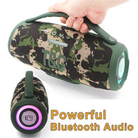 Double 3 Inch Powerful HIFI Music Bass Boombox Fabric Surface Audio with RGB Light Outdoor Portable Wireless Bluetooth Speaker