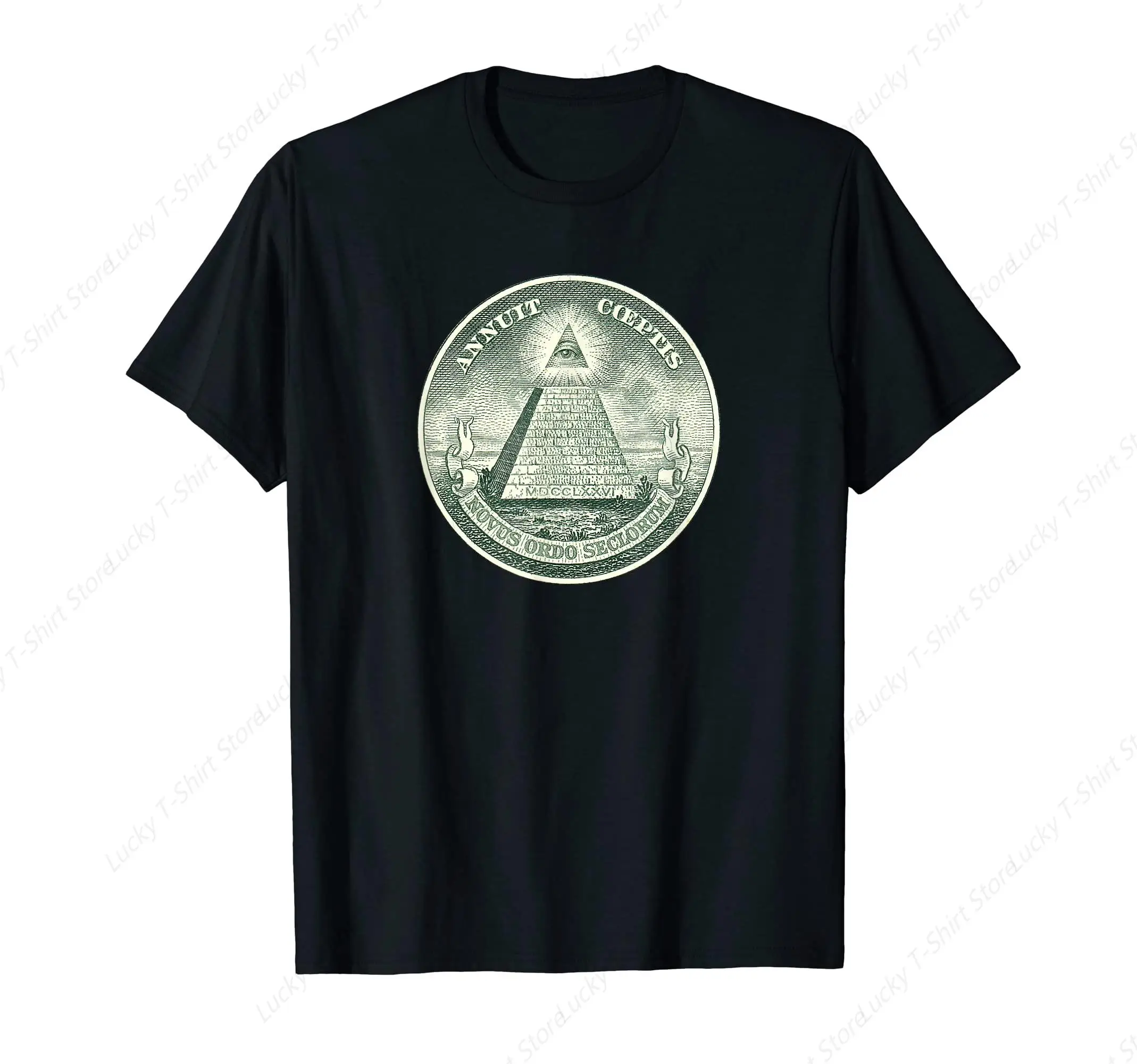 ALL SEEING EYE OF GOD DIVINE PROVIDENCE ILLUMINATI SEAL T-Shirt