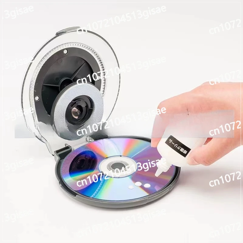 CD Repair Machine CD Disc Scratch Repair Device DVD Data Recovery Set Cleaning Fluid Paste Tool Cleaner