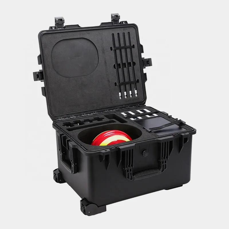 L215XH Custom Large IP67 Waterproof Weatherproof Hard Plastic Cargo Case Rescue Tool Case With Wheels