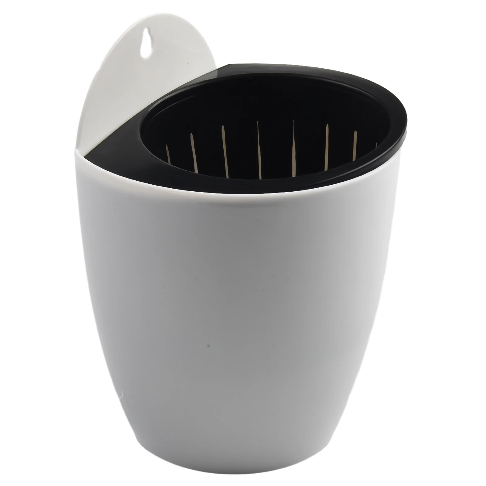 Wall-mounted Flower Pot Plastic For Garden Balcony Automatic Water-absorbing Plastic Green Dill Outer Basin Inner Basket