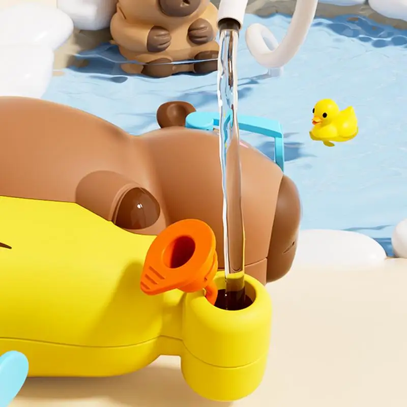 Zabawki wodne na zewnątrz dla dzieci Kreskówka Capibala Zraszacz wodny Zabawki do basenu na plaży Zabawki wodne na zewnątrz Letnie zabawki do rozpylania wody na duże odległości