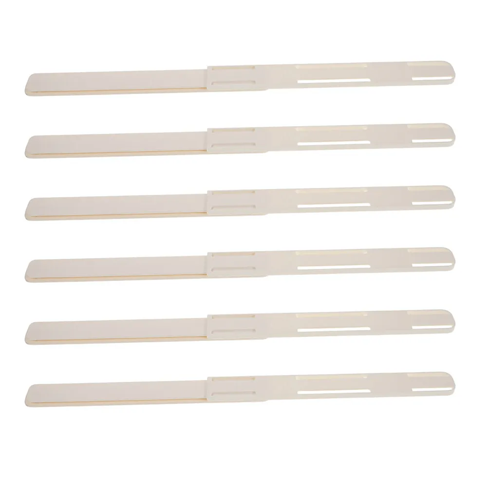 6Pcs Cabinet Drawer Slides Adjustable Telescopic Rails for Kitchen Bedroom Rv Smooth Operation Drawer Slide Kits Replacement