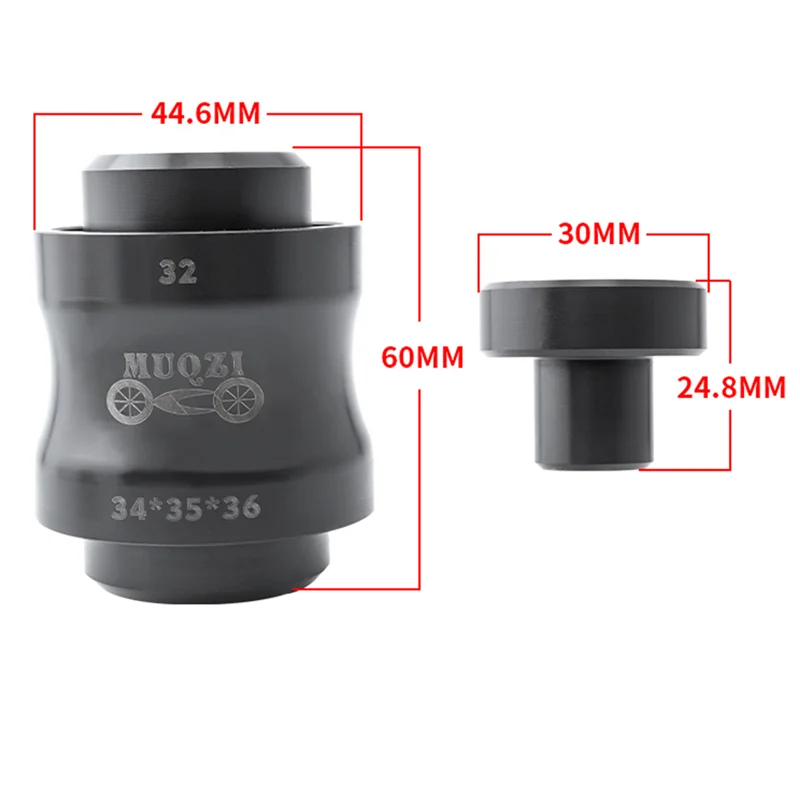 ABVL-MUQZI دراجة شوكة الغبار ختم أداة التثبيت ل 32 مللي متر 34 مللي متر 35 مللي متر 36 مللي متر الأنابيب قطر شوكة تعليق النفط ختم سائق أداة