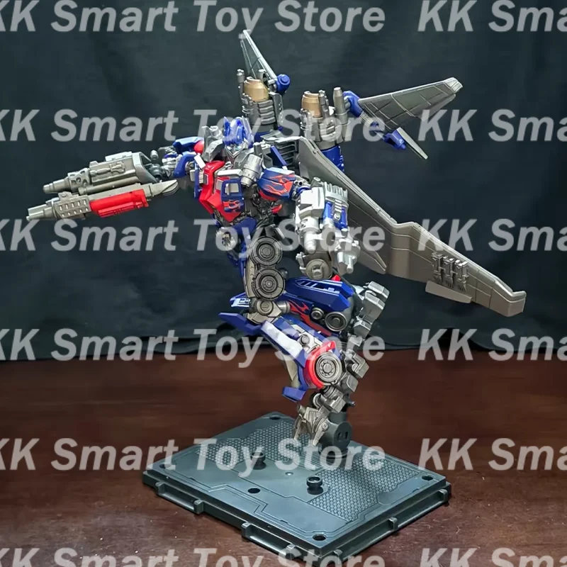 Nieuw op voorraad Blokees Transformation Optimus Prime Megatronus Prime Gemonteerde figuren Beweegbaar model Action Figure Geschenken Speelgoed