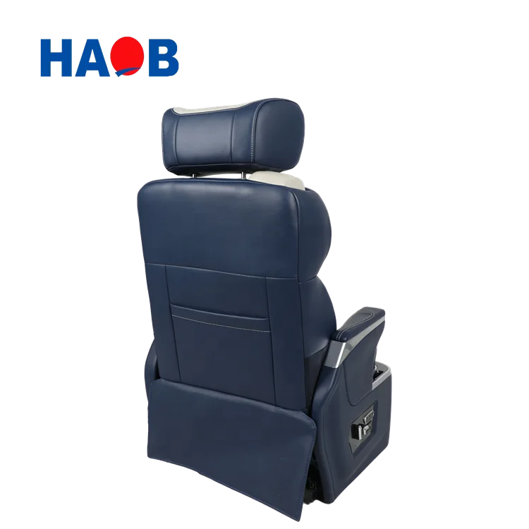 

Deluxe Adjustable Leather Car Seat with Footstool Car Modified Seat
