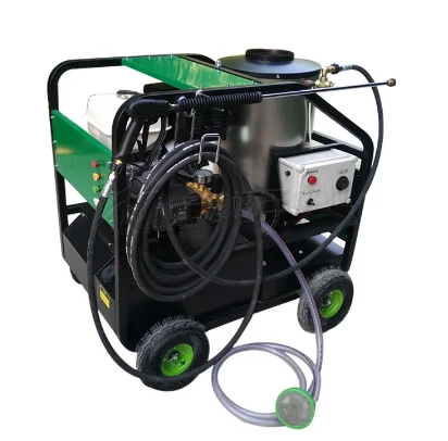 Mobile Steam Car Washing Machine Oil Cleaning Equipment Hot And Cold Water High Pressure Cleaner Washer Machine