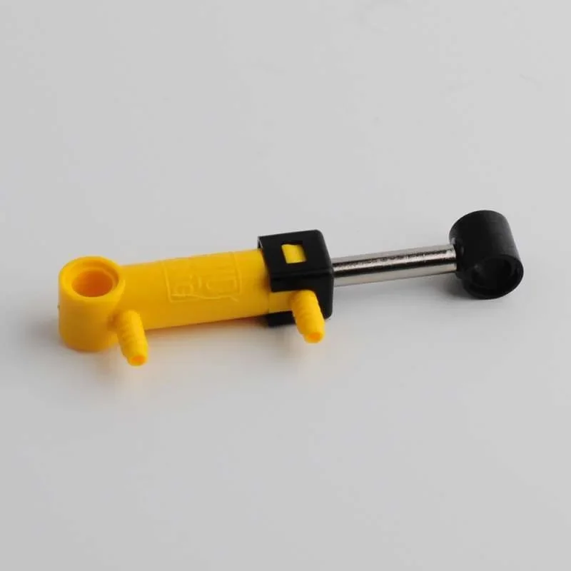 MOC Building Blocks Pneumatic Parts Barometer Pump Cylinder Push Rod Switch Hose Air Tank Compatible with Legoeds