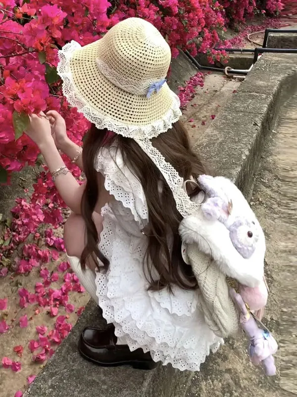 

Unique Cake Half Skirt Two-Piece Set Elegant Top Comfortable Cotton Shorts Spring Summer Fashion Outfit for Young Women